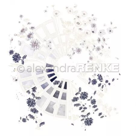 Papier - Splendeur créative - Cercle de nuancier bleu -  Alexandra Renke