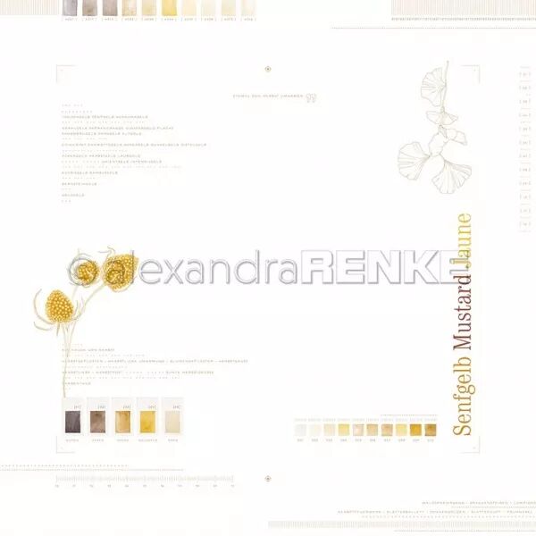 Papier - Splendeur cr�ative - Famille de couleurs de type jaune -  Alexandra Renke