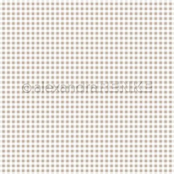 Papier - Vichy beige - Alexandra Renke