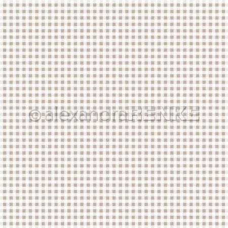 Papier - Vichy beige - Alexandra Renke