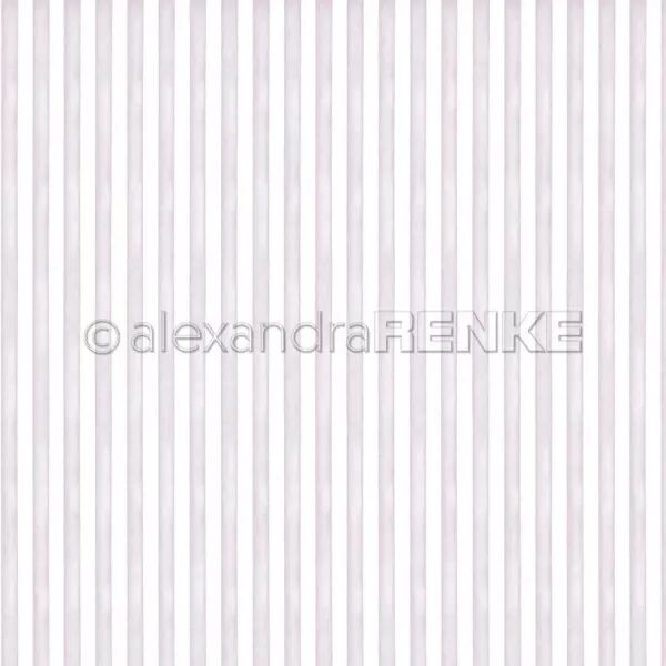 Papier - Watercolor stripes - Bunny light