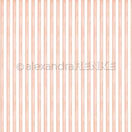 Papier - Watercolor stripes - Fox