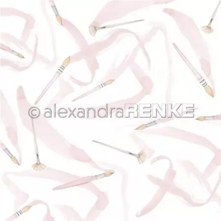 Papier - World of Color - Painting Brushes light pink