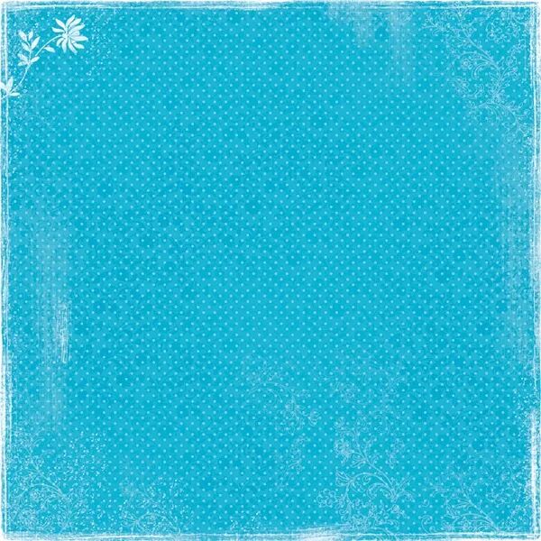 Papier 12x12 - Sommartider - Klarbla himmel / Ciel bleu clair - Maja Design