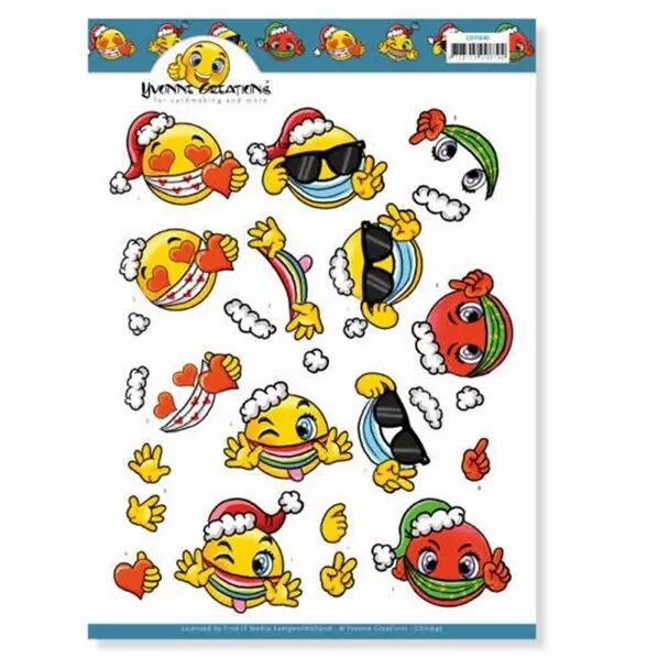 Papier � d�couper - Covid christmas 1