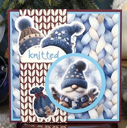 Papier à découper - Gnomie Holidays accessoires