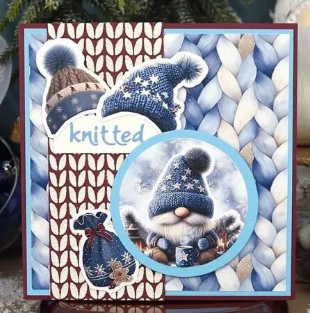 Papier à découper - Gnomie Holidays accessoires