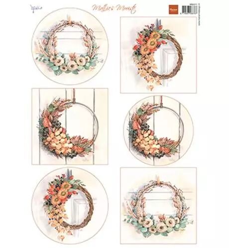 Papier � d�couper - Mattie Mooiste - Autumn Wreaths