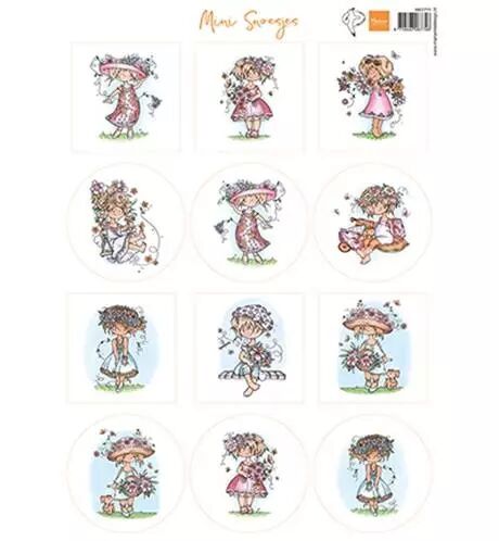 Papier � d�couper - Mini\'s Summer