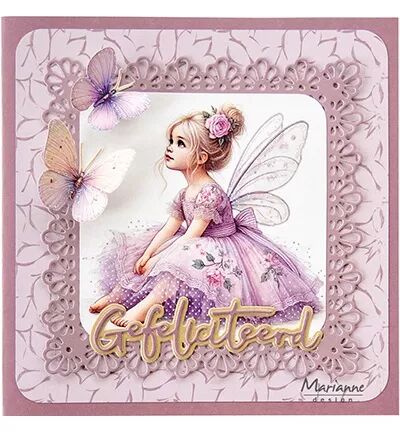 Papier à découper - Sweet Fairies - by Fairybells - Marianne design