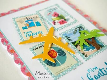 Papier à découper - Vacation TIme - Marianne design