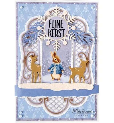 Papier &agrave; d&eacute;couper - Winter Stamps - Marianne design