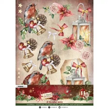 Papier à découper 3D - Magical Christmas - Studio Light