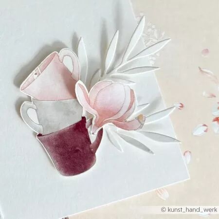 Papier Caf&eacute; du matin - Alexandra Renke