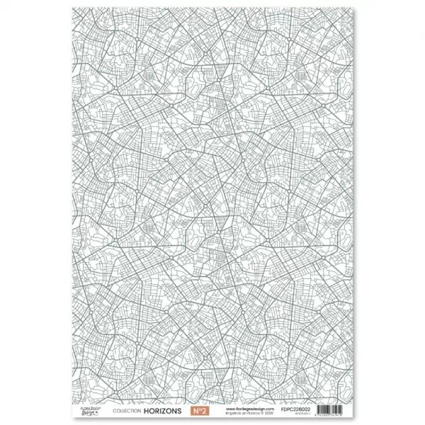 Papier calque 2 - Horizons - Floril�ges Design
