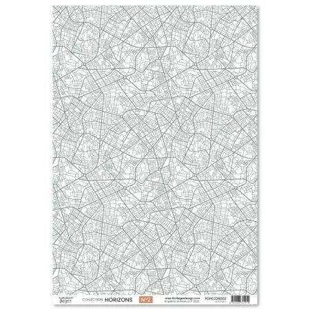 Papier calque 2 - Horizons - Floril&egrave;ges Design