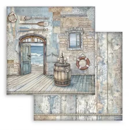 Papier collection - Silent Sea - 30x30 cm - Stampéria