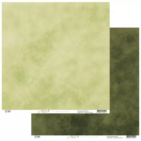 Papier faux uni - Recette De Famille 09 - HA-PI Little Fox