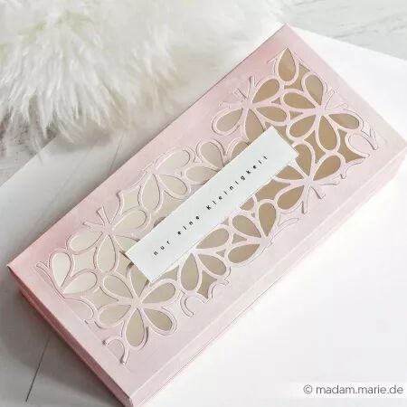 Papier Faux uni Blumen Rose - Alexandra Renke