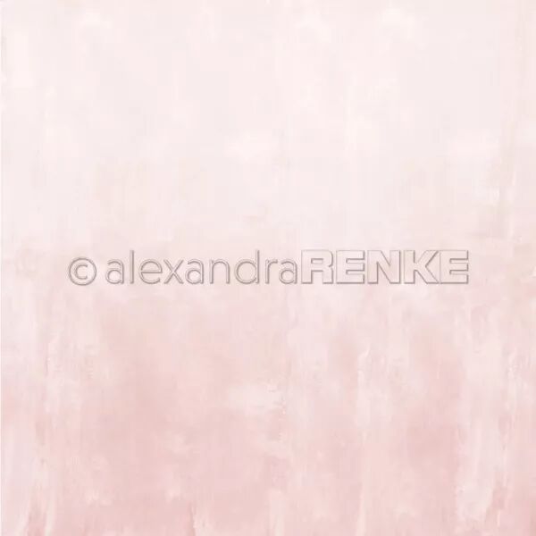 Papier Faux uni Blumen Rose - Alexandra Renke