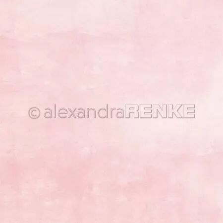 Papier Faux uni Magnolia rose - Alexandra Renke