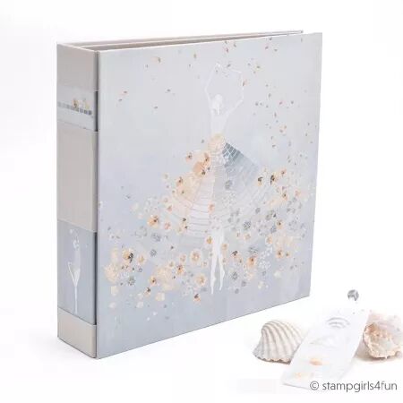 Papier Figurine marine florale bleu jade - Alexandra Renke