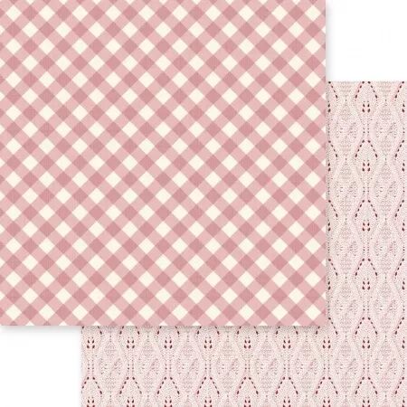 Papier Gingham Love - Vichy - rose apple
