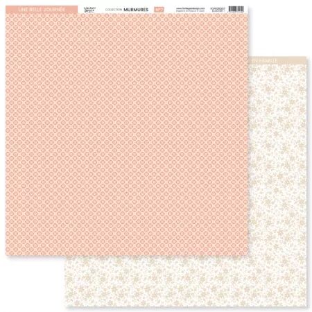 Papier imprim&eacute; MURMURES 7 - Floril&egrave;ges design