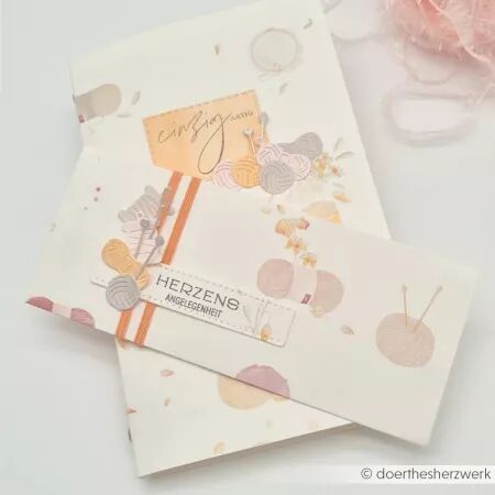 Papier Motifs laine - Alexandra Renke
