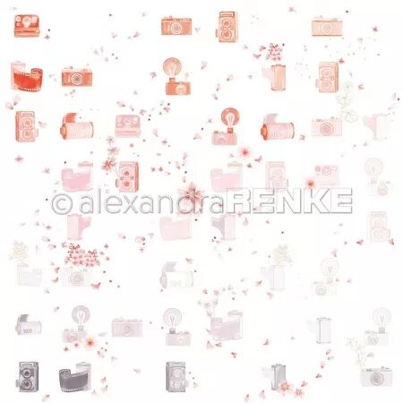 Papier Motifs photos fleuris - Alexandra Renke