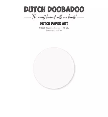 Papier pr�d�coup� pour ATC - 18 ronds