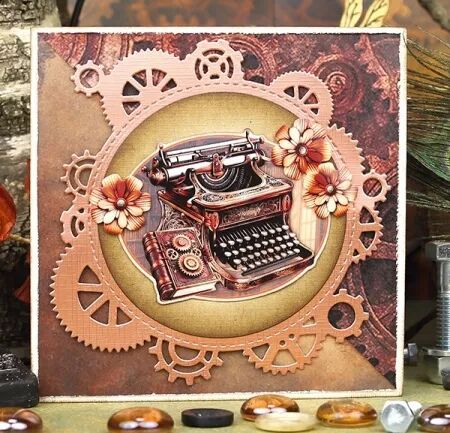 Papier Push out - Berrie\'s Beauties - Steampunk - Objects - Find-It
