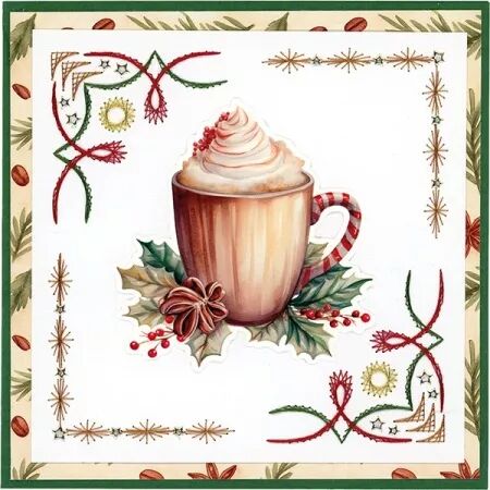 Papier Push out - Cosy Winter - Cosy Drinks - Find-It