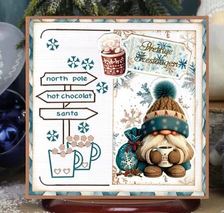 Papier Push out - Gnome Holidays