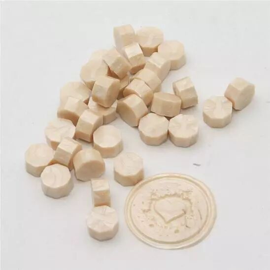 Pastilles de cire - Beige