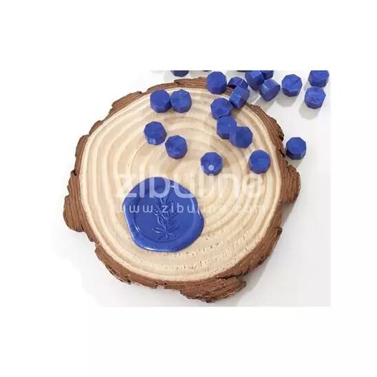 Pastilles de cire - Bleu roi Nacr�