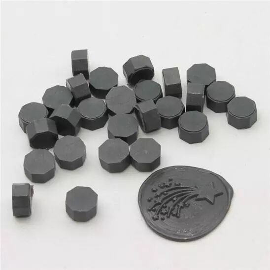 Pastilles de cire - Gris fonc�
