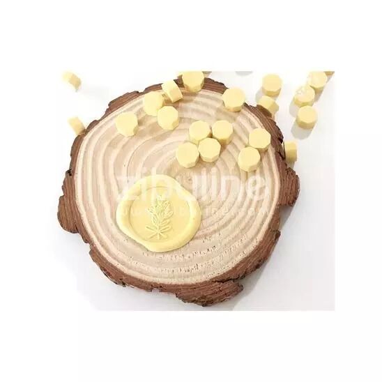 Pastilles de cire - Jaune p�le