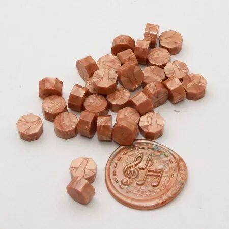 Pastilles de cire - Rose ancien nacré