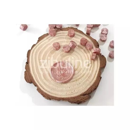 Pastilles de cire - Vieux rose Nacr�