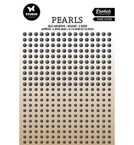 Pearls - Dark silver - 2 tailles