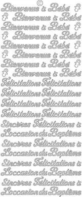 Peel Off - Bienvenue Bébé Argent