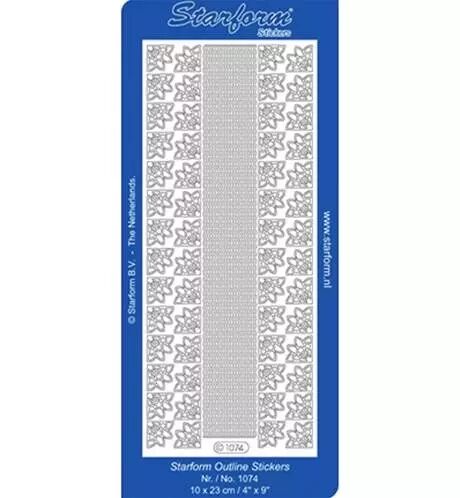Peel Off - Bordures Coins #1074 - Or