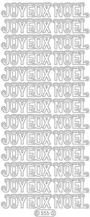 Peel off-Joyeux No�l - Argent