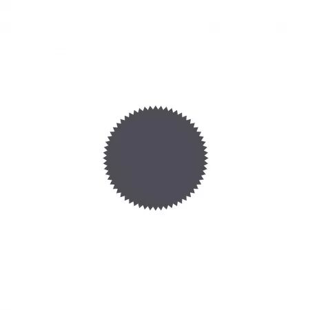 Perfo - cercle dentelé - 1\'\'
