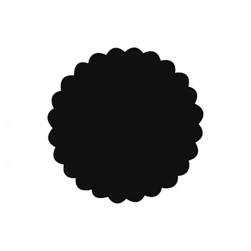 Perforatrice - cercle festonn� - 2.5 cm