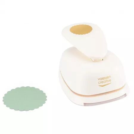 Perforatrice - cercle festonn&eacute; - 7.5 cm - Vaessen Creative