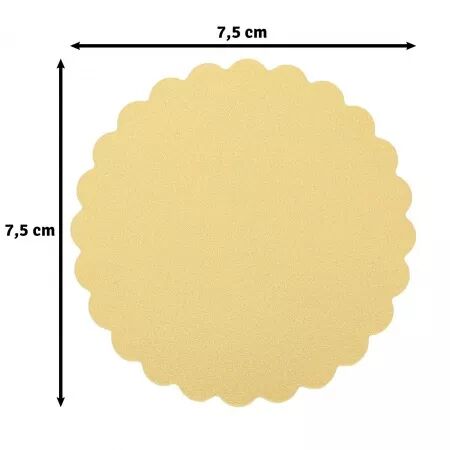 Perforatrice - cercle festonn&eacute; - 7.5 cm - Vaessen Creative