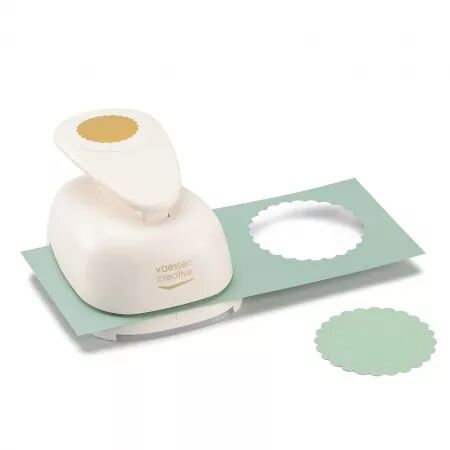 Perforatrice - cercle festonn&eacute; - 7.5 cm - Vaessen Creative
