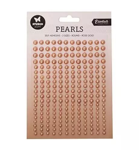 Perles - or rose - 3 tailles